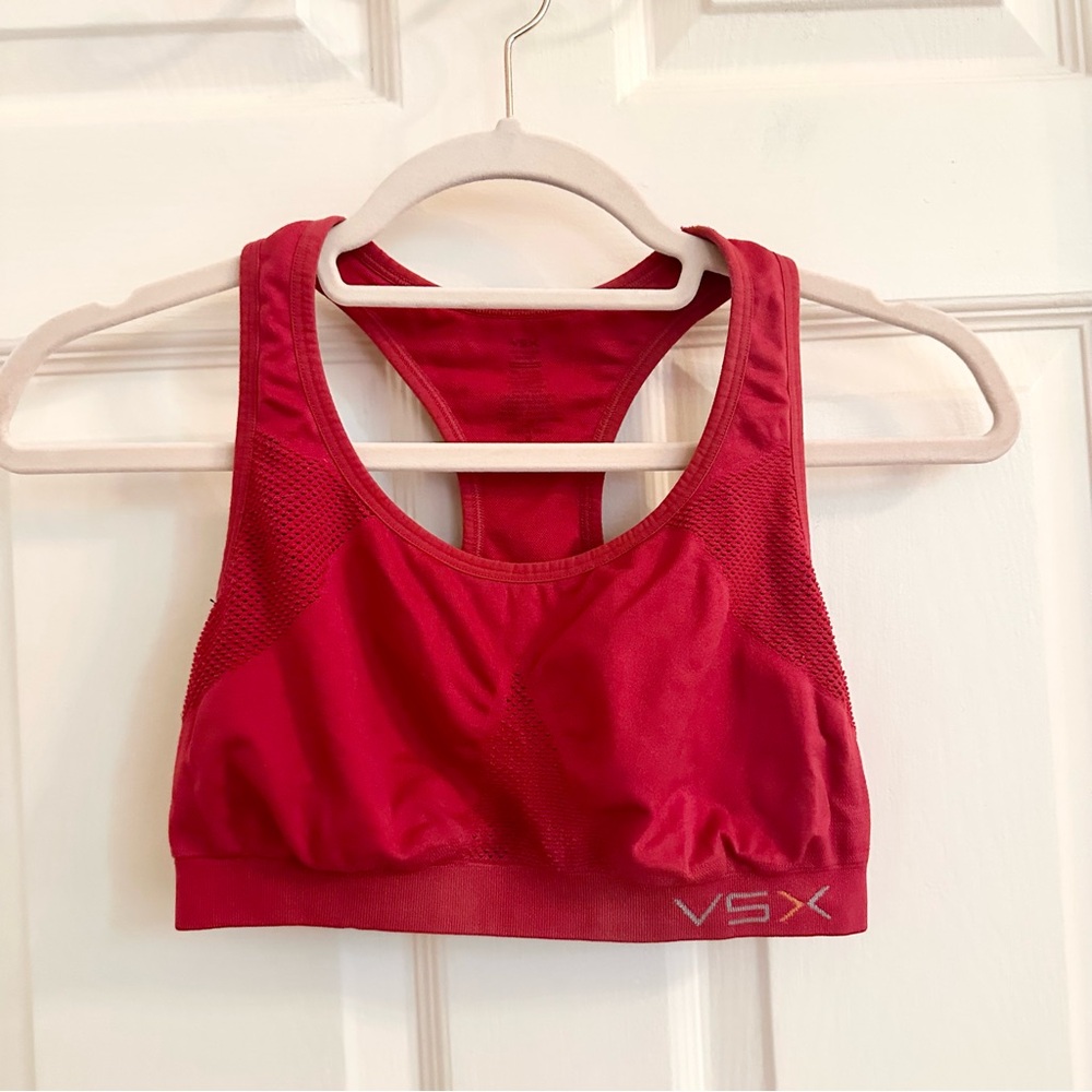 VSX Vibrant Red Sports Bra